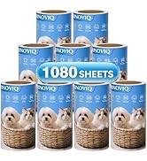 Lint Roller Refills - 1080 Sheets Total, Extra Sticky Adhesive Replacement Rolls for Pet Hair Rem...