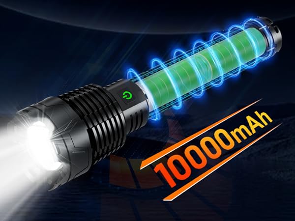 flashlight battery powered