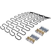 Yoogu 15" Upholstery Spring Replacement- 4pk with Z Clips Wire for Furniture Decoration,Chair Cou...