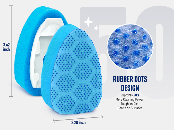 scrub dot dishwand refills with handle non scratch cleaning dish wand refill6