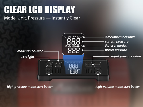 CLEAR LCD DISPLAY