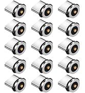 UKCOCO 30 pcs Charging Cable Magnetic Head Magnetic Phone Cable Adapter Magnetic Charging Tip Pho...
