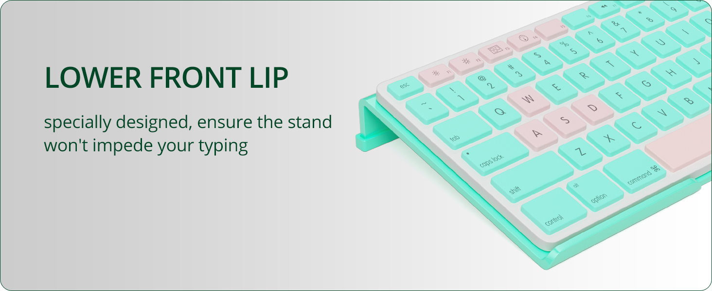 tiffany blue keyboard riser for desk