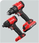 CRAFTSMAN V20 Cordless Drill Set and Impact Driver, Includes 2Ah Battery and Charger, Power Tool ...
