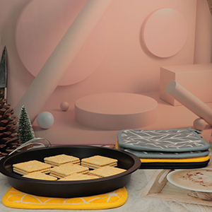 Christmas Oven Mitts and Pot Holders