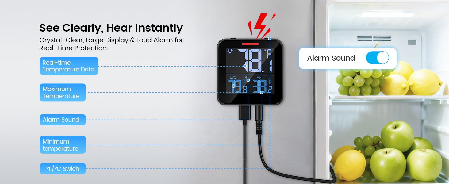 freezer alarm