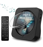 MICOCIOUS CD Player Bluetooth Desktop CD Player with Speakers for Home Portable Music CD Players ...