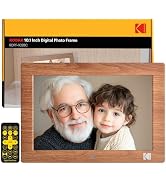 KODAK 10.1 Inch Digital Picture Frame with Remote Control, 1280x800 HD Display Digital Photo Fram...