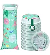 Biubee 12pcs 1000ml Leakpoof Kids Vomit Bags Disposable - Portable & Sealed, Nausea Relief Throw ...