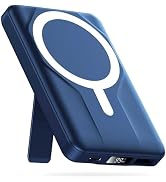 Azmuth Magnetic Power Bank,10000mAh for MagSafe Battery Pack, 22.5W PD Fast Charging,LED Display ...