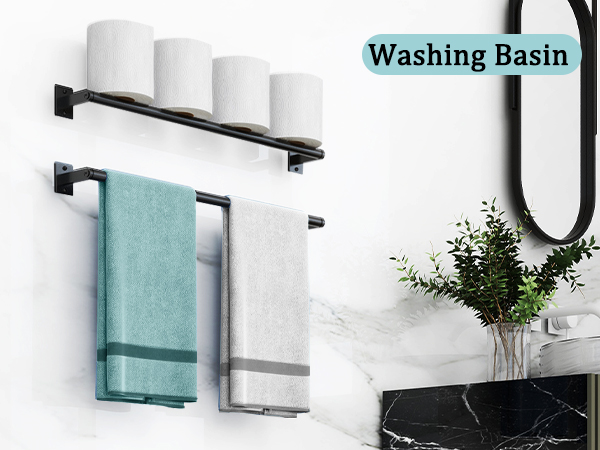 bathroom towel holder