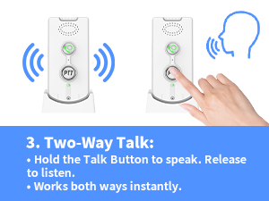2 way wireless door intercom