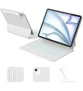 RAYMCRAFT for iPad Air 11 / Pro 11 Case Keyboard, Magnetic Floating Stand | Magic Keyboard, 11-Co...