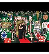 Beistle 40 Piece Casino Night Prom Decorations, Las Vegas Party School Dance Décor