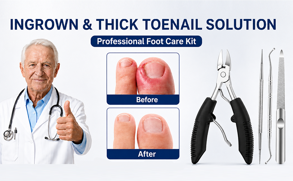 Ingrown Toenail Clippers for thick nails for seniors