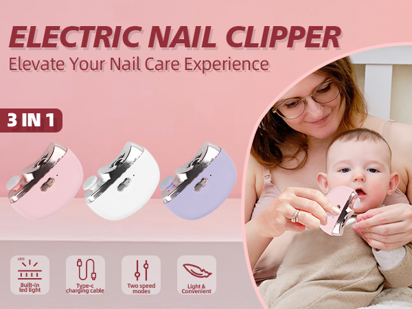 Belkid Upgraded Electric Nail Clipper