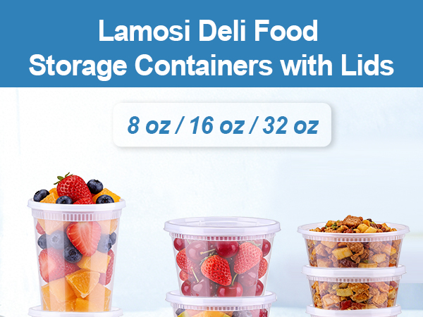 plastic food containers with lids