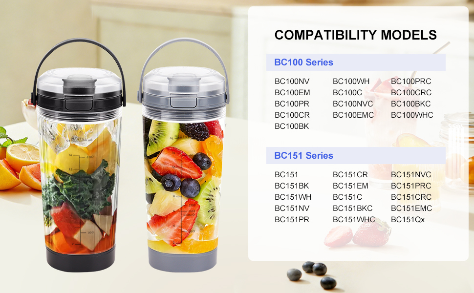 ninja blender cups replacement for blast bc100 151 series
