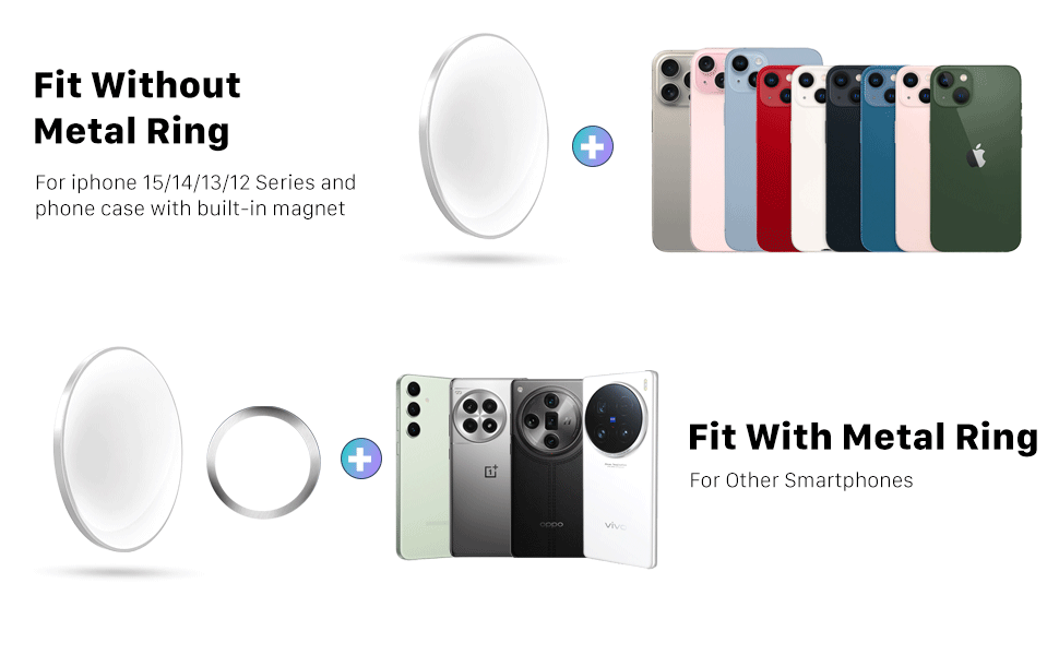 Versatile Compatibility - Easily attach the mirror to smartphone