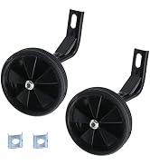 Tsnamay Pair of Black Bicycle Auxiliary Wheel Children's Bicycle Accessories,Training Wheels Kids...