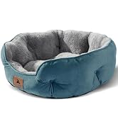 Asvin Medium Dog Bed for Medium Dogs, Cat Beds for Indoor Cats, Pet Bed for Puppy and Kitty, Extr...