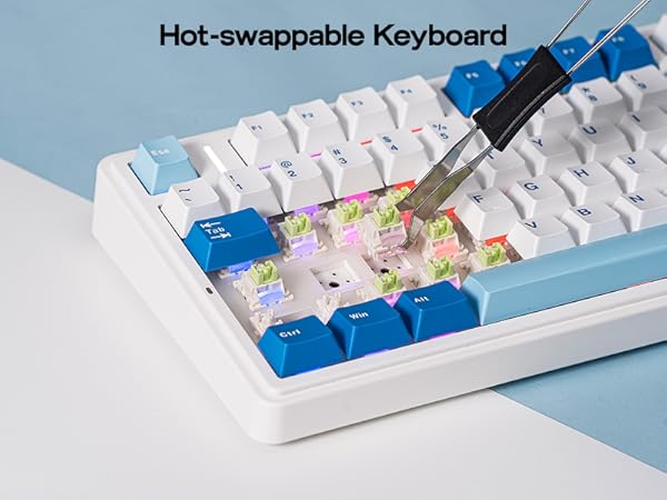 F75 wireless gaming keyboard