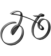 Maxmartt Bicycle Art Sculpture Iron Minimalistic Wire Framed Style Elegant Bicycle Sculpture for ...