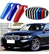 Goodream Grille Insert Trims Compatible with BMW 2023 G20 3 Series 330i 330e 320i 320d Sedan Acce...