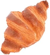 FAVOMOTO Artificial Fake Croissant Bread Model, Pu Artificial Bread Prop Faux Mini Croissant Real...
