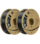 Polymaker ABS Filament Bundle Black*2 2KG 1.75mm, Heat Resistant | High Toughness, Impact-Resista...