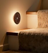 wood flower night light for stair