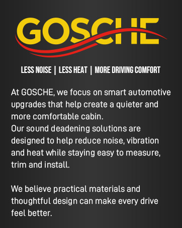 GOSCHE sound deadening