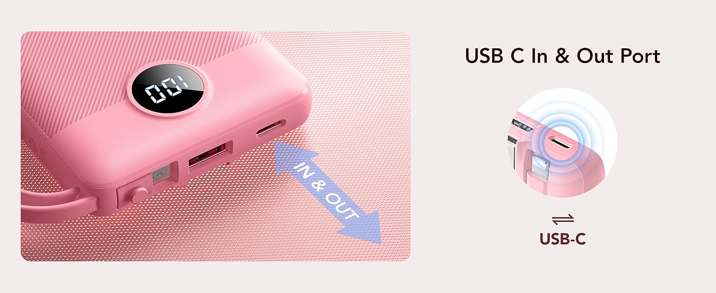 usb c portable charger