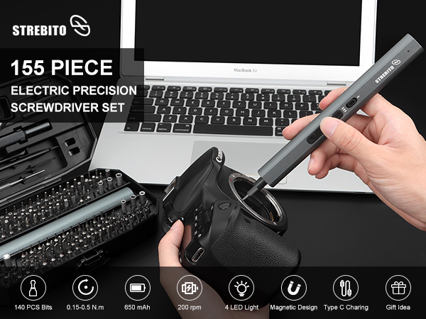 cordless mini power precision screwdriver set