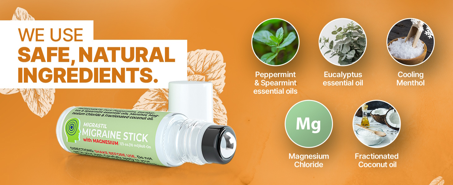 Migraine Stick with Topical Magnesium