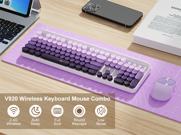 V920 Wireless Keyboard Mouse Combo