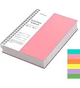 EMSHOI A4 Spiral Notebook College Ruled Lined Journal, 11.2" x 8.27", 300 Pages, 100gsm Thick Pap...