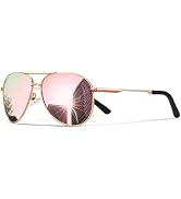 phikttu Sunglasses Men Polarized Aviator Sunglasses for Men Women Fishing Driving Sun glasses Met...