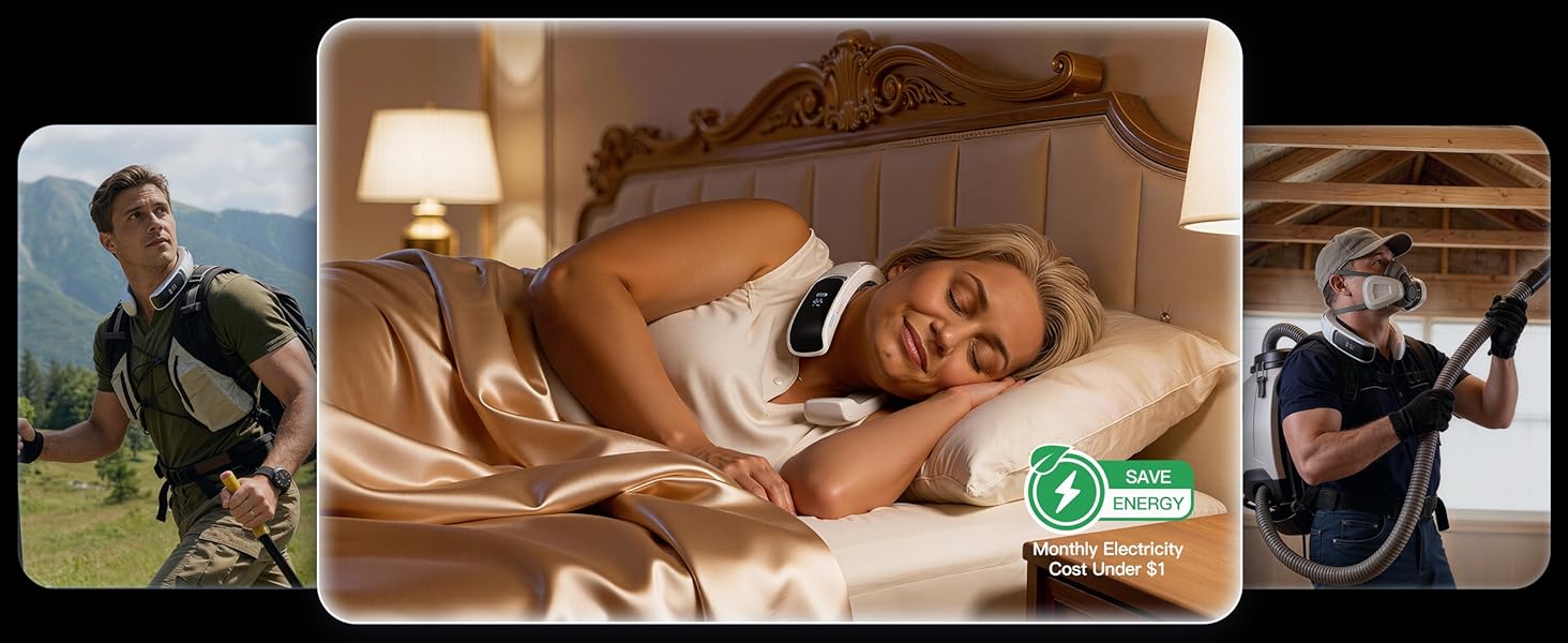 neck cooler for hot flashes and rest