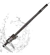 KETOTEK Digital Caliper, 12 Inch/300mm Vernier Caliper Measuring Tool with Stainless Steel, IP54 ...