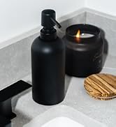matte black soap dispenser kitchen bathroom modern Minimalist shower