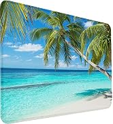 Computer Mouse Pad, Gaming Mouse Pad with Double Stitched Edges, 11.8 x 9.8 x 0.12 in Premium-Tex...