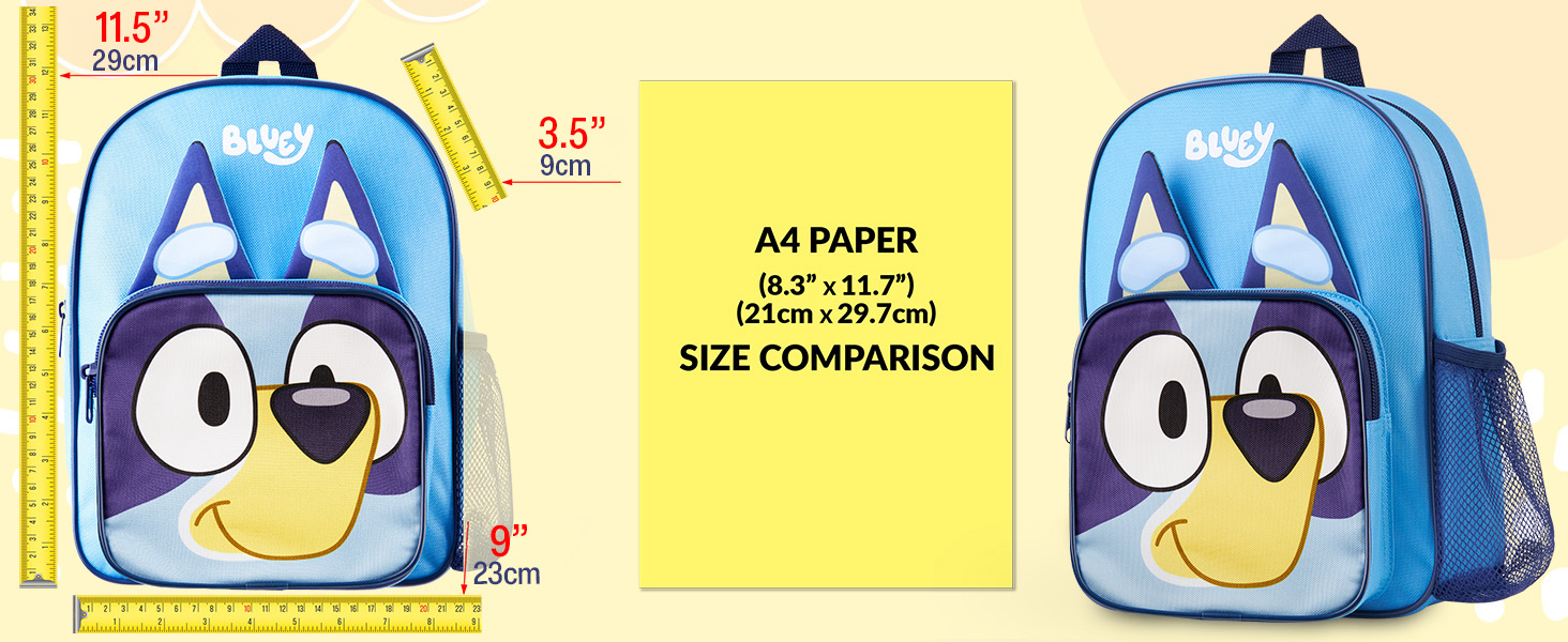Bluey Backpack for Kids Toddlers Preschool