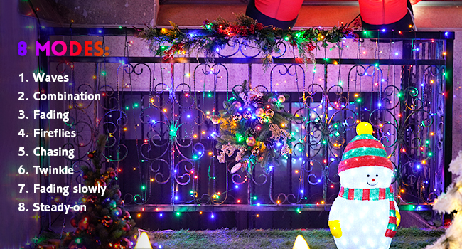 solar christmas lights outdoor