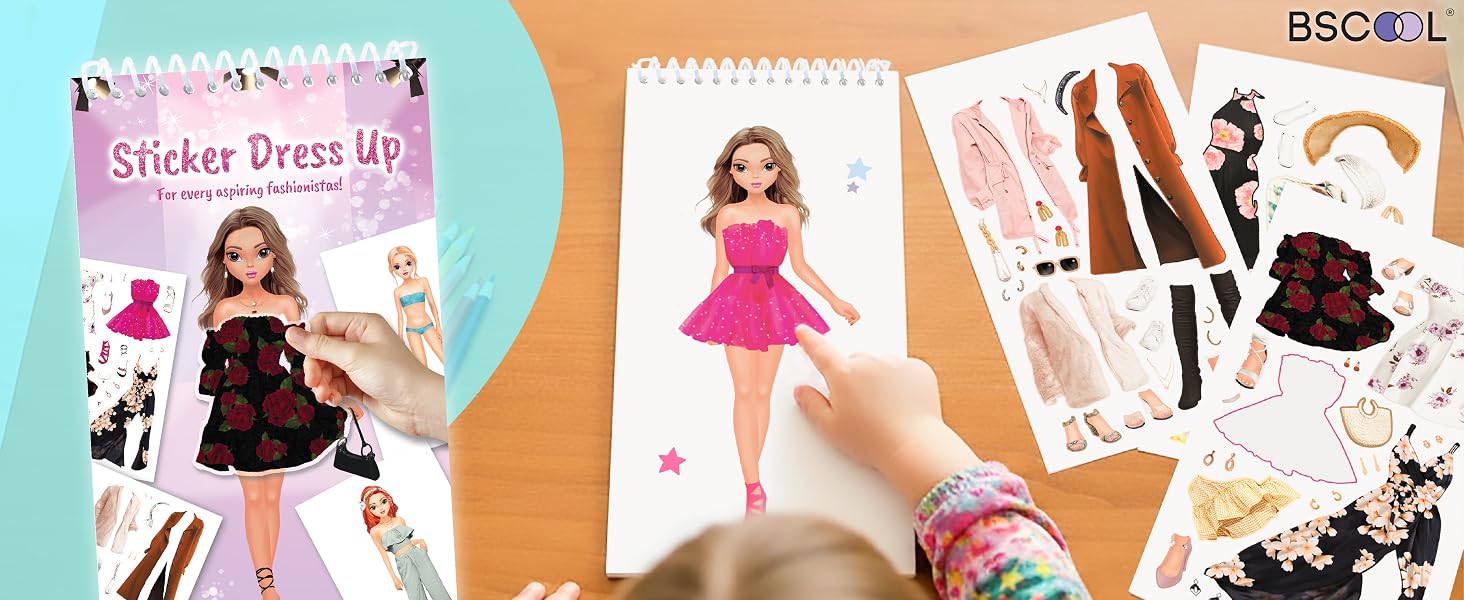 sticker dress up