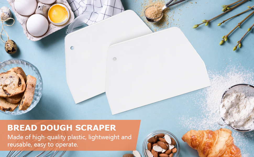 dough scraper bread