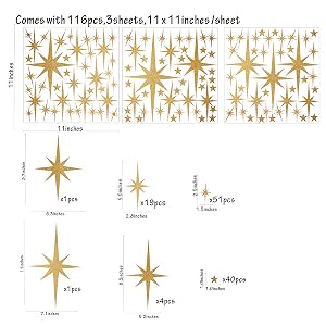 star wall decals