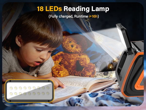Weather radio super bright light