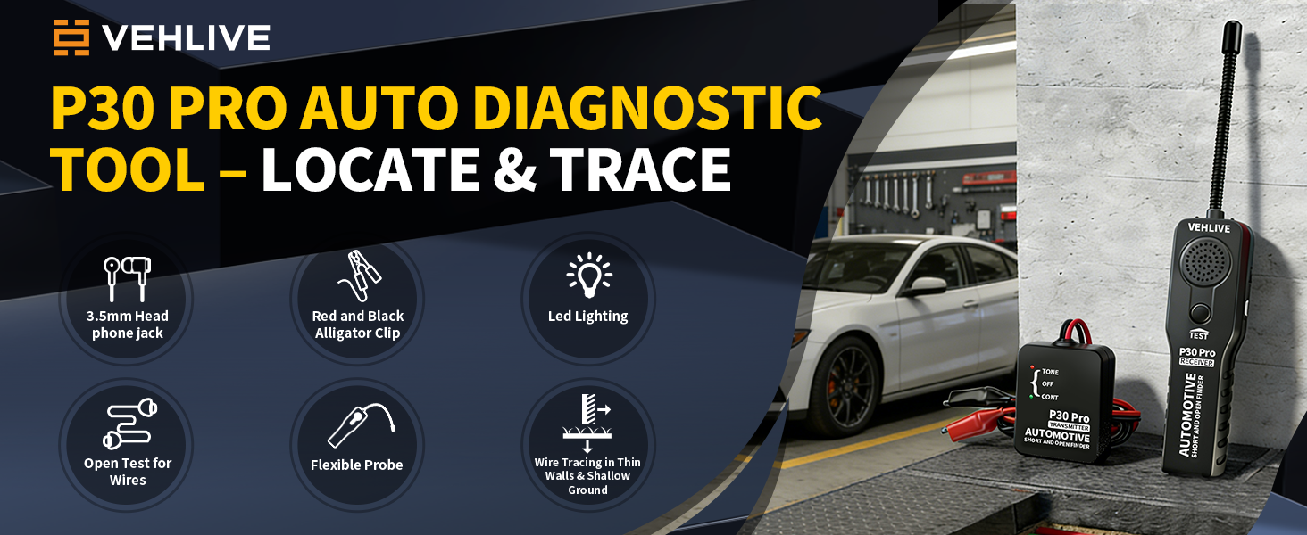 P30 PRO AUTO DIAGNOSTIC TOOL
