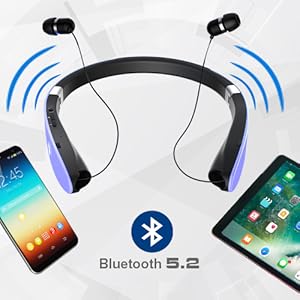 bluetooth neckband headphones